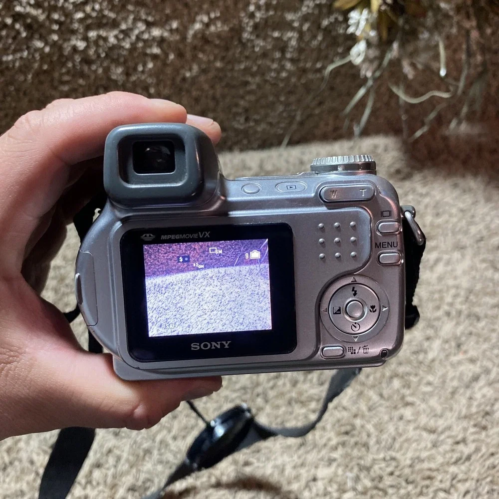 Sony Cyber-shot DSC-H2 6.0MP Digital Camera Silver 12x Optical Zoom Tested